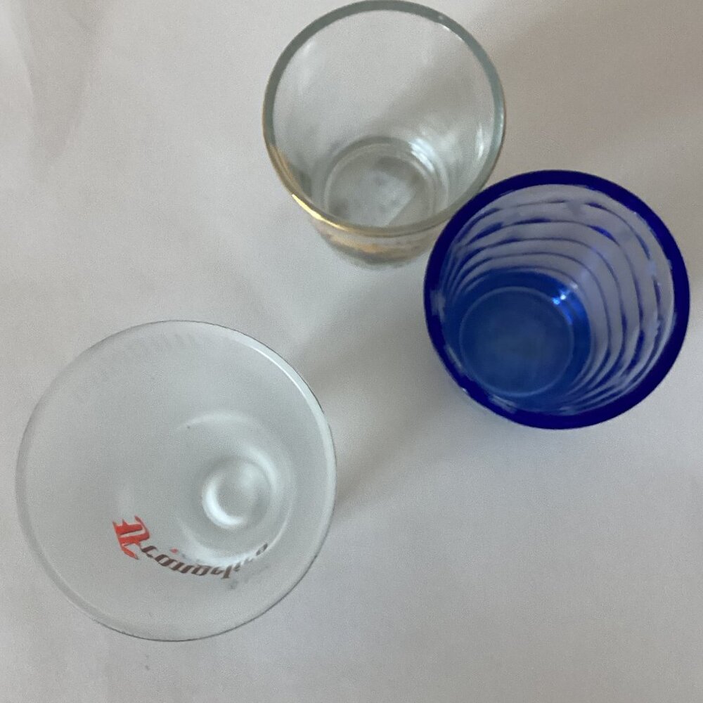 1 Shooter Frosted Ice Glass + 2 Shot Glasses Parties Bar Accessories Drinks - Picture 5 of 6
